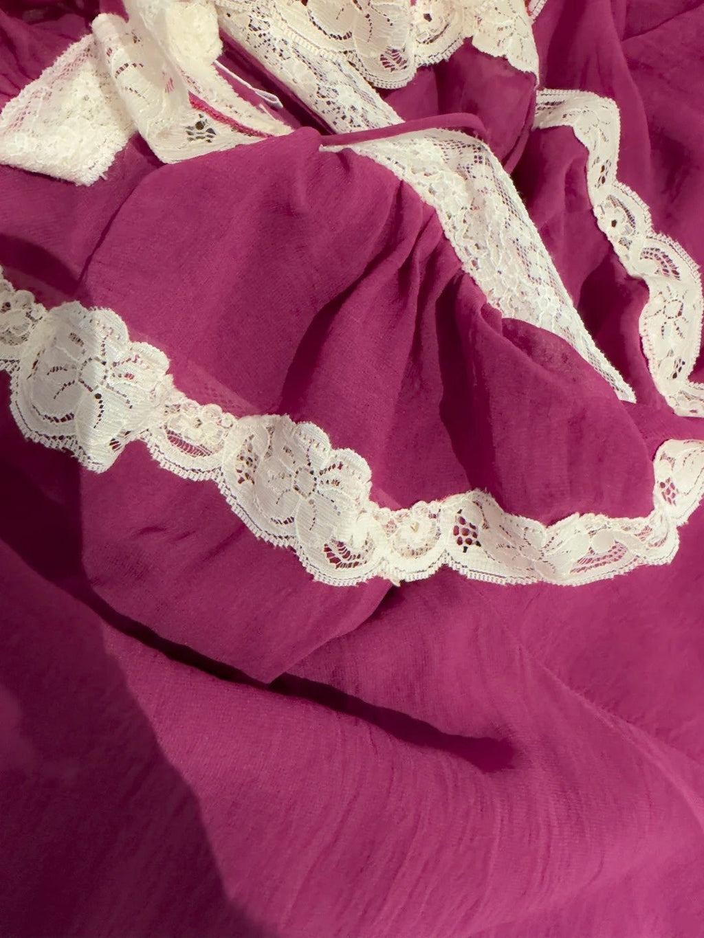 Elegant Spaghetti Straps Prom Dress Lace Ruffles A-Line Evening Dress GG5846