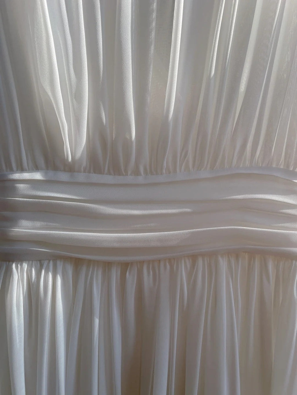 Flowy V Neck White Homecoming Dress Pleated A-Line Birthday Dress GG5971