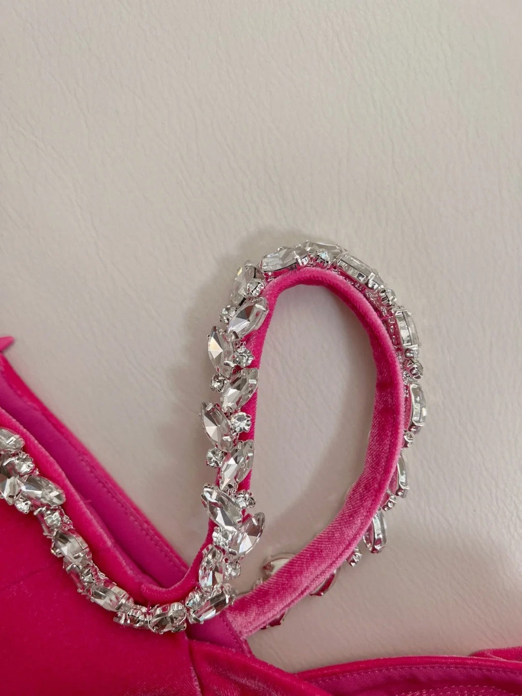 Unique Long Sleeve Hot Pink Homecoming Dress Beaded A-Line Birthday Dress GG6040