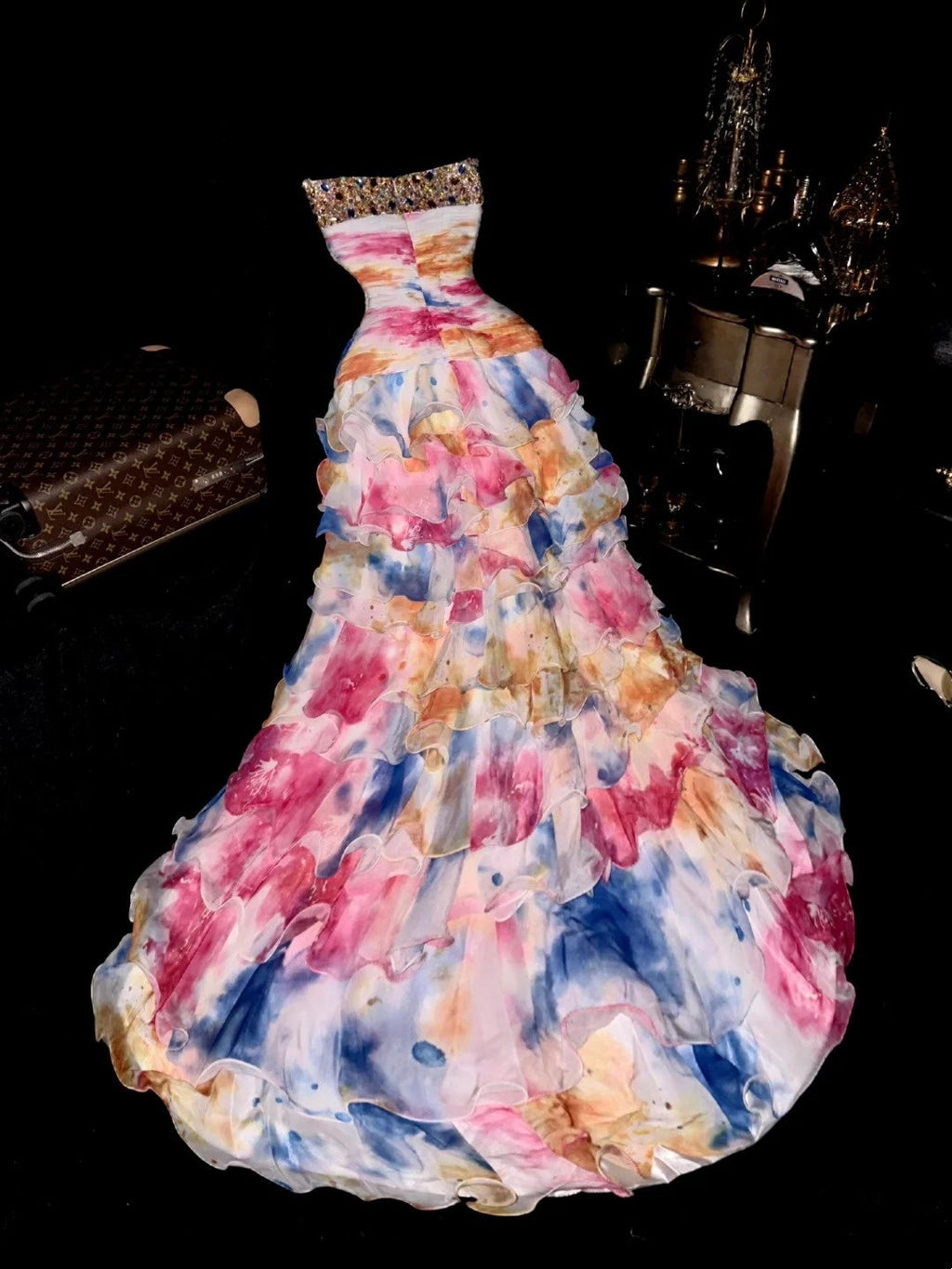 Enchanting Sweetheart Neck Homecoming Dress Beading Ruffles A-Line Birthday Dress GG6110