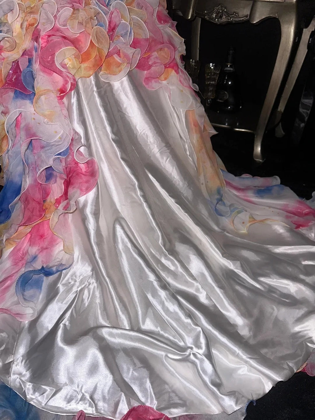 Enchanting Sweetheart Neck Homecoming Dress Beading Ruffles A-Line Birthday Dress GG6110