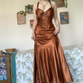 Vintage Halter V Neck  Prom Dress Mermaid Special Occasion Dresses