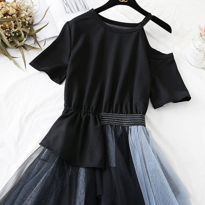 French minority Platycodon grandiflorum skirt mesh fairy super xiansen series  3727