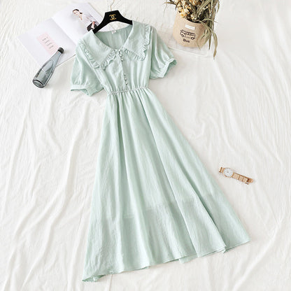 Minority Kikyo doll skirt cotton linen dress  4316