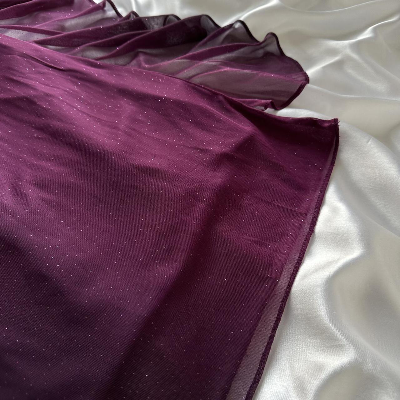 Charming Purple Gradient Long Prom Dress Wed Dress Formal Gown