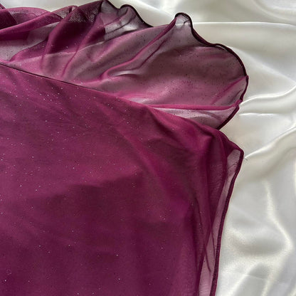 Purple fashion gradient shiny long chiffon ball gown, evening dress, party dress gh3532