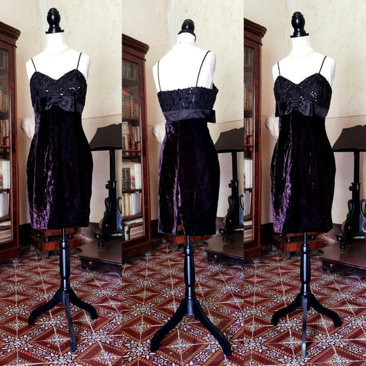 Girlhomeshops--Gothic Vintage Short/Mid-Length Short Velvet Homecoming Dress gh5532