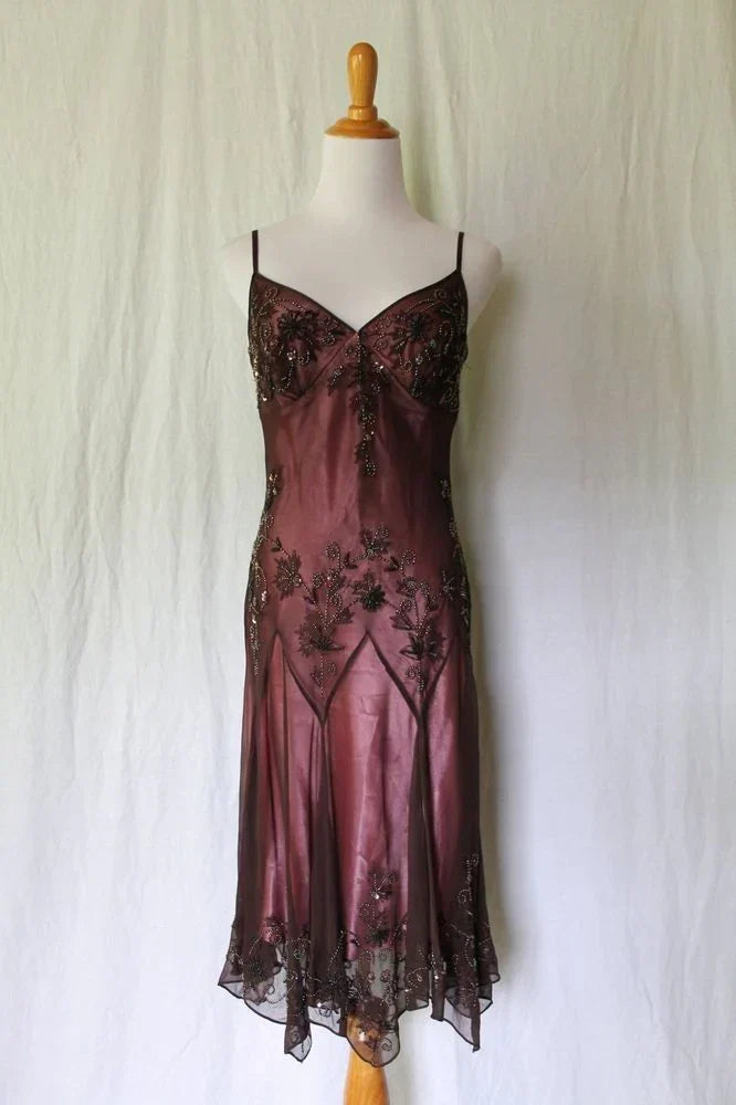 Vintage Beaded Embroidery V-neck Mermaid Prom Dress Party Dress Evening Dress TP4502