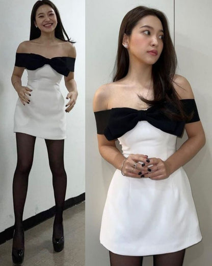cute a line white strapless homecoming dress 16th birthday outfits P2162
