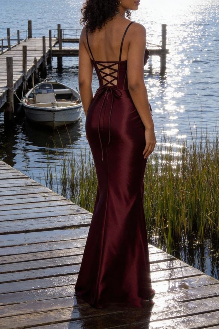 Sexy Birthday Dresses Halter Champagne Prom Dresses Birthday Outfits P369