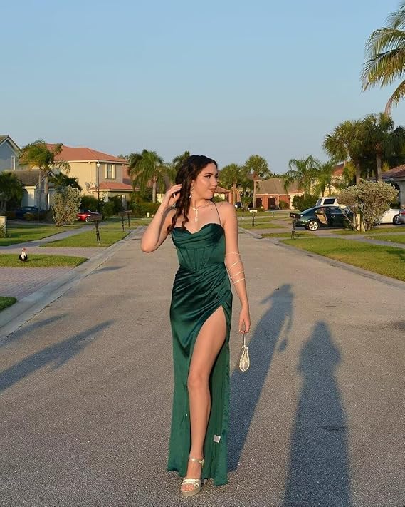 Sexy Birthday Dresses Halter Champagne Prom Dresses Birthday Outfits P369