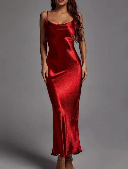 Sexy Prom Dresses  Sleeveless Backless Prom Dress Birthday Outfits P384