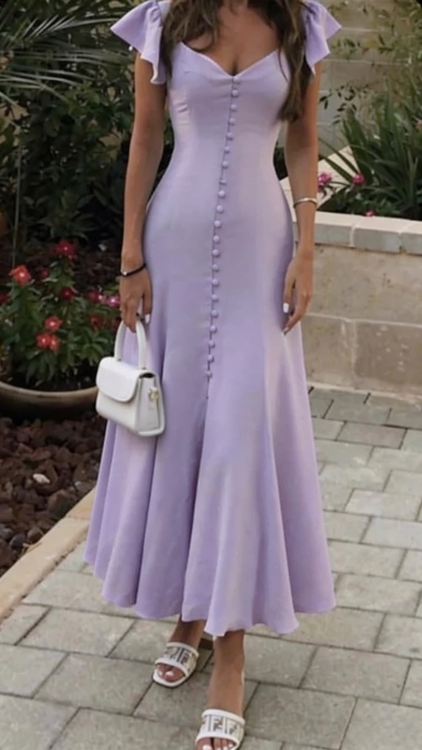 A line Sleeveless Light Sky Blue Ankle Length Prom Dress P990