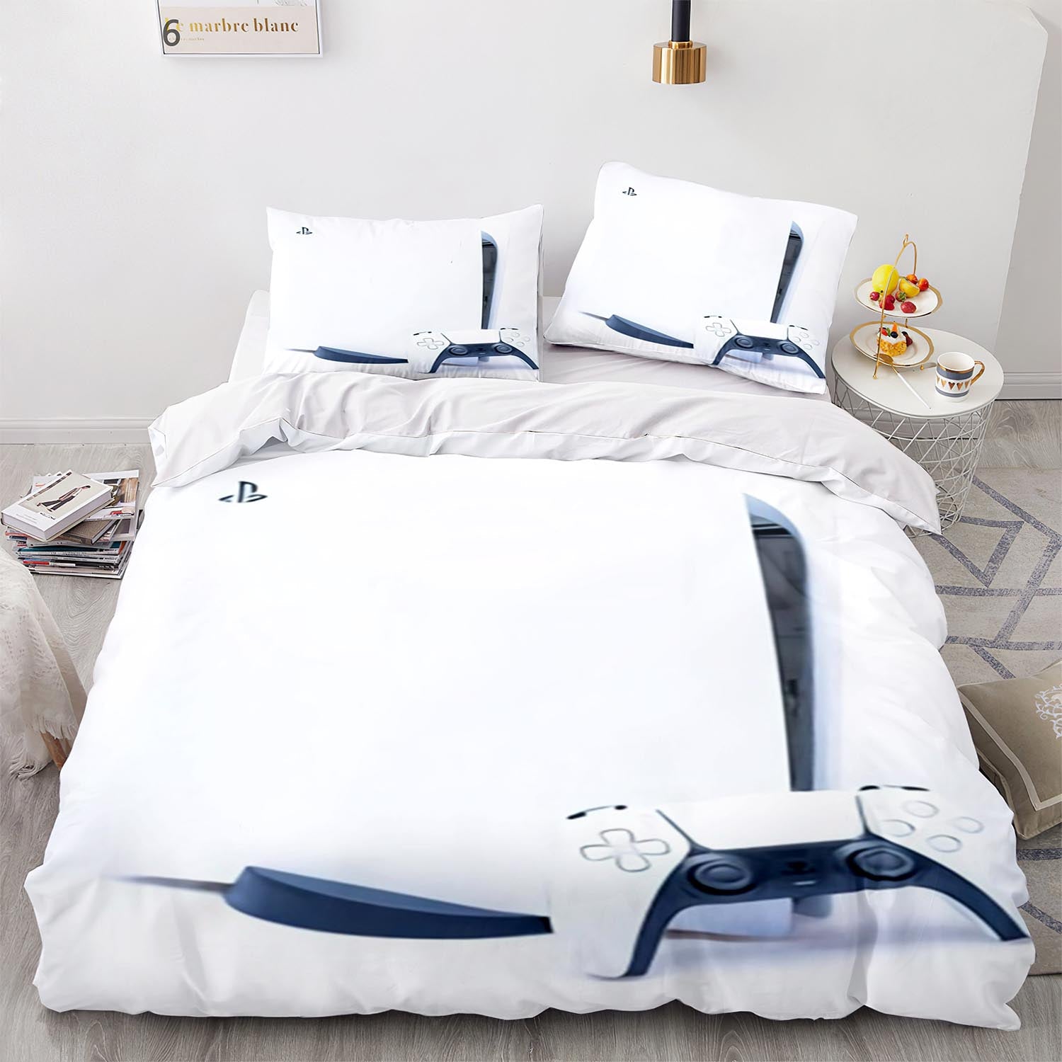Customize Photo Logo Duvet Cover Boys Girls Adults Gift Custom Made DIY Bedding Set Designer Bed Set Queen Size Quilt Cover   PS1003