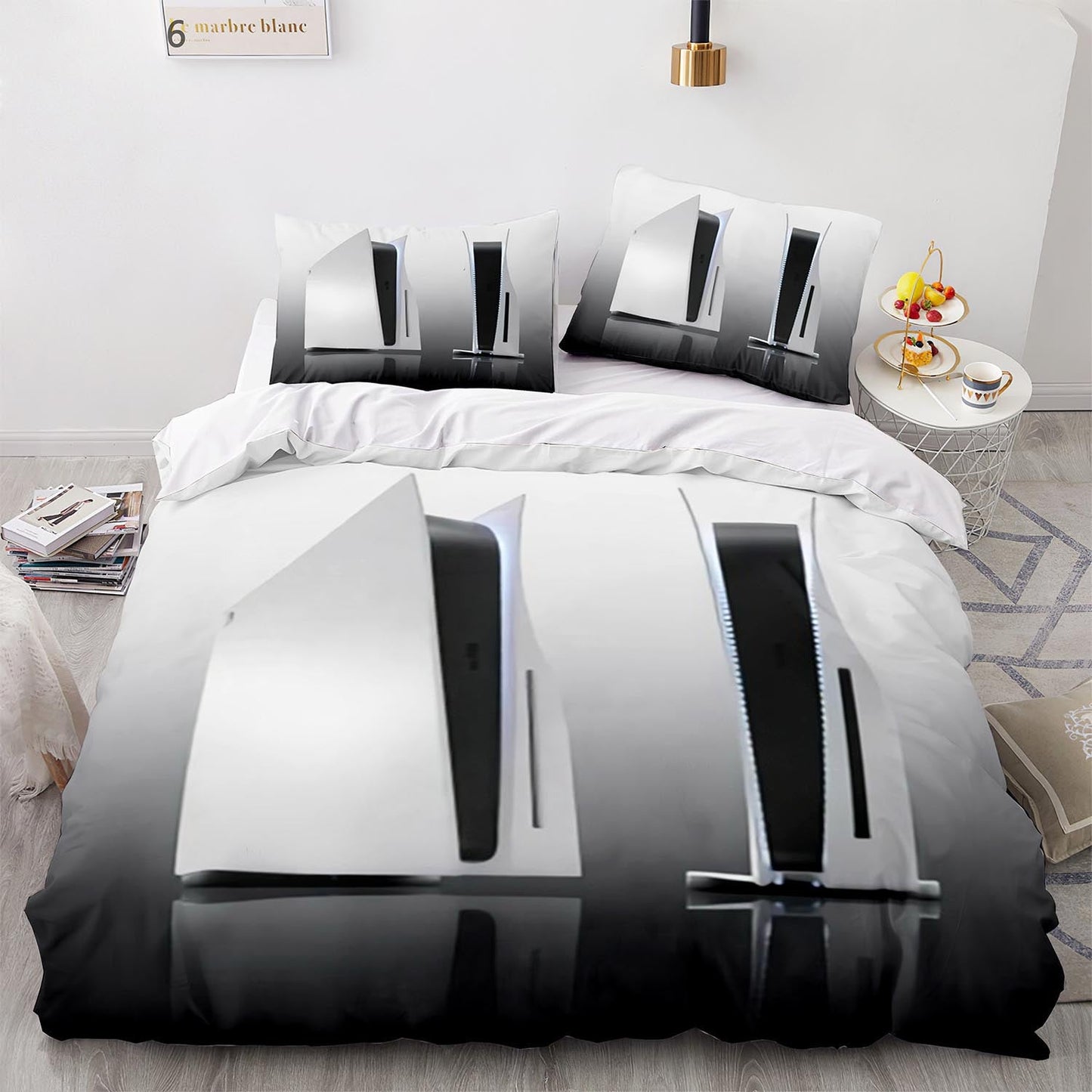 Customize Photo Logo Duvet Cover Boys Girls Adults Gift Custom Made DIY Bedding Set Designer Bed Set Queen Size Quilt Cover   PS1013