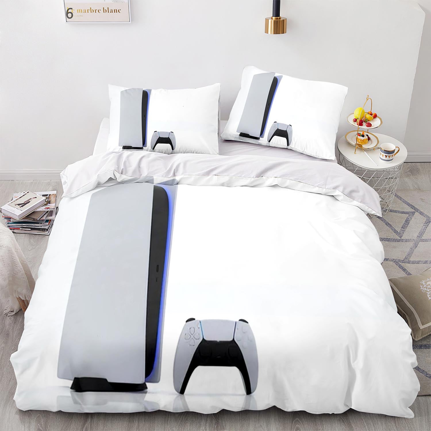 Customize Photo Logo Duvet Cover Boys Girls Adults Gift Custom Made DIY Bedding Set Designer Bed Set Queen Size Quilt Cover   PS1014