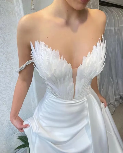 Mermaid Prom Dresses Sleeveless V Neck 3D Lace Appliques Sequins Beaded 17th Birthday Outfits P391
