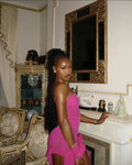 Sexy Pink Strapless Short Bodycon Prom Gown Party Dress TP2258