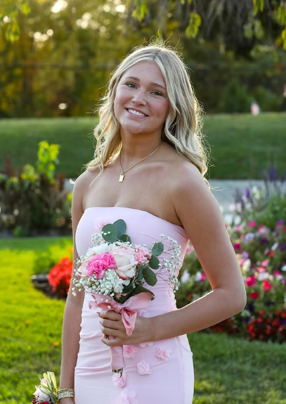 Elegant Pink Strapless 3D Flower Mermaid Ball Gown Bridesmaid Dress TP2269