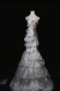 A long chiffon formal dress like moonlight gh6809