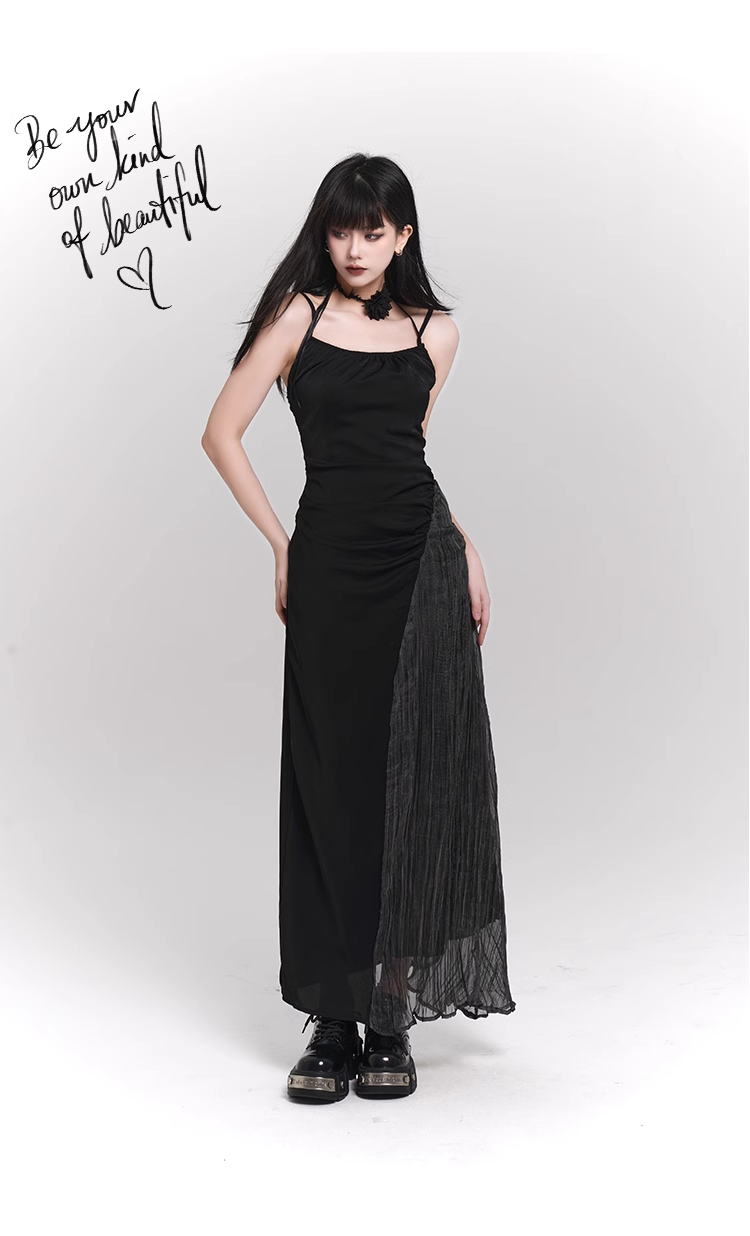 Chic New Design Women Spaghetti Strap Dress TP2944