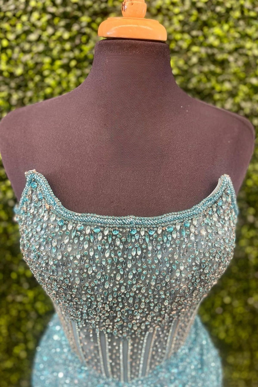 Pink Strapless Sequins Sheath Beaded Homecoming Hoco Dress