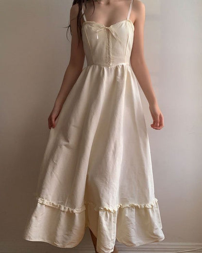 Ivory White Vintage Elegant Spaghetti Strap Long Chiffon Ball Gown Evening Dress Bridesmaid Dresses gh4105