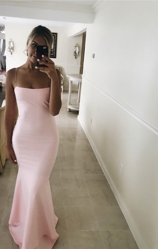 Fancy Fitted Long Evening Party Dresses Women Formal Prom Gown