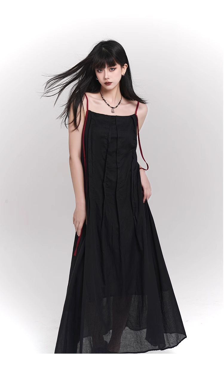 New Style Design Beach Party Spaghetti Strap Dress TP2934