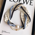 Vintage Elegant Versatile Soft Fabric Fashion Silk Scarf TP3133
