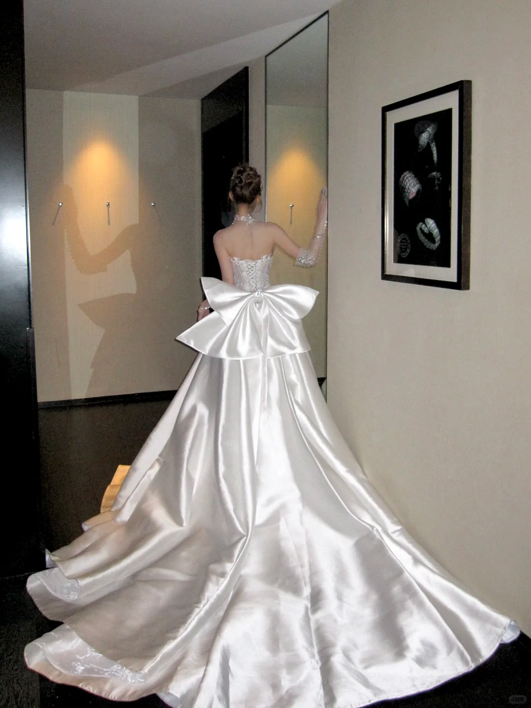 Elegant Glittering Beaded Sequined Applique Sweetheart Design Mermaid Wedding Dress TP4231