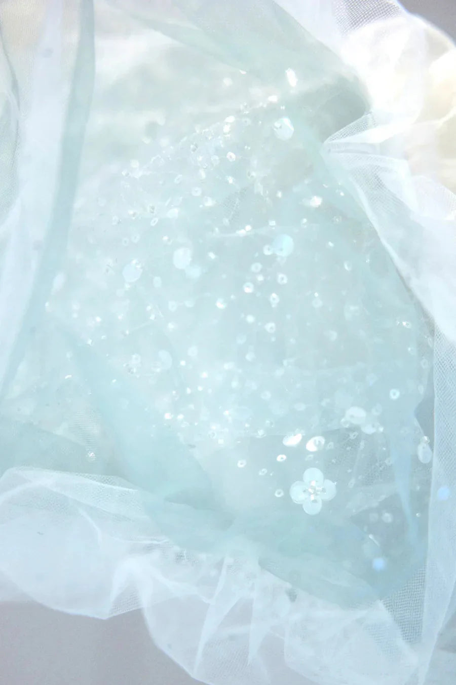 Lovely Puff Sleeve Tulle Formal Evening Gown, A-Line Long Prom Dress TP580