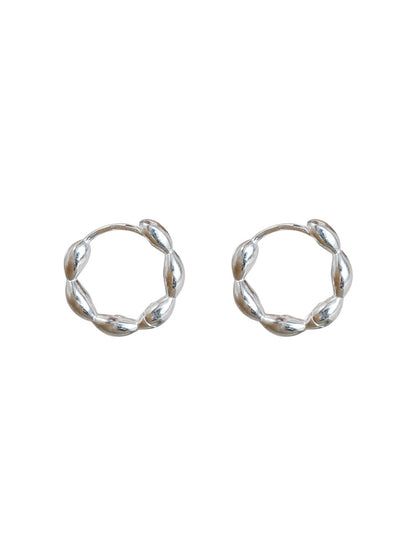New sterling silver peas temperament ear buckle earrings earrings hypoallergenic earrings simple small earrings e005