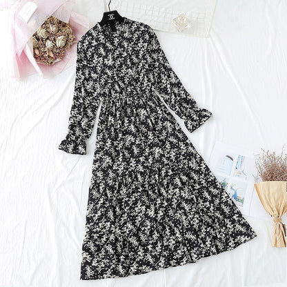 A French minority retro long skirt with a big dress and a fairy  2477