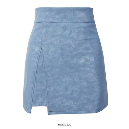 Retro High Waist thin skirt  2513