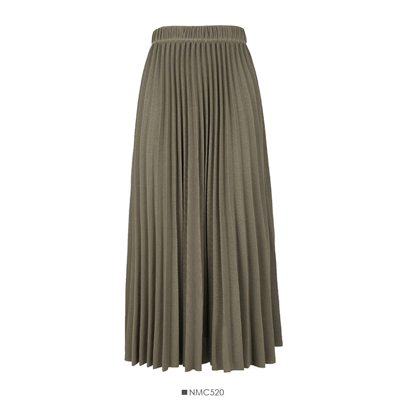 Slim medium length casual skirt  2603