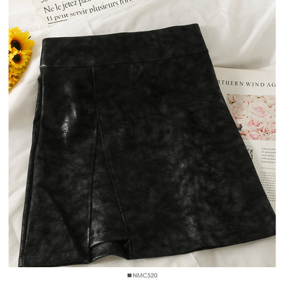 Retro High Waist thin skirt  2513