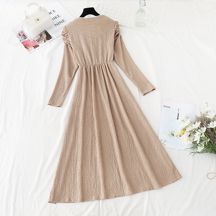 Small black skirt fashion age reduction gentle wind small waist skirt  2400