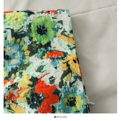 Elegant style printed high waist slim wrinkled Hip Wrap Skirt  2642