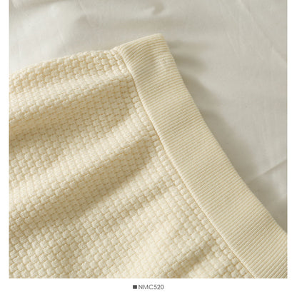 Slim Plaid Knit Skirt, versatile Ruffle A-line skirt  2608
