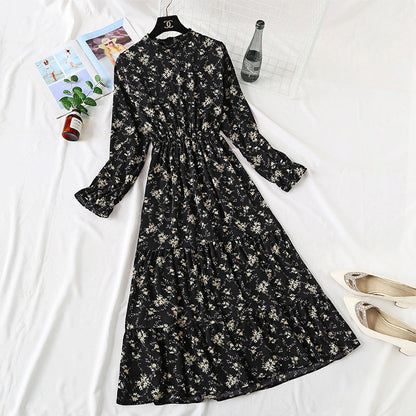 A French minority retro long skirt with a big dress and a fairy  2477
