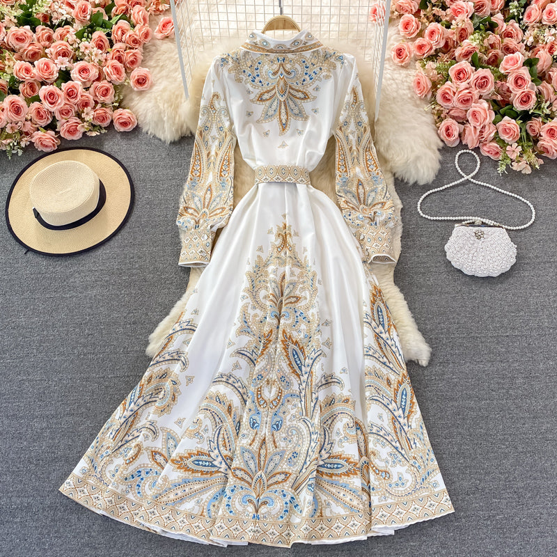High end light luxury single breasted skirt  3114