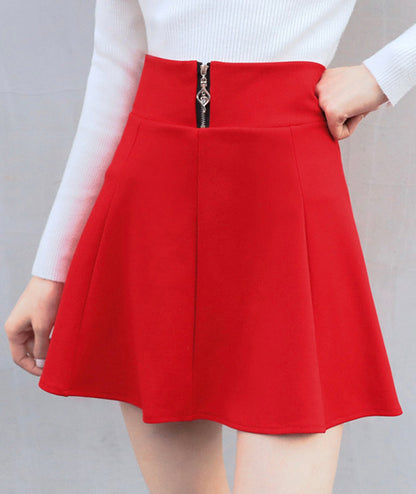 Stylish A line short skirt  3464
