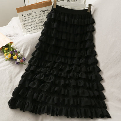 Cute A line skirt fashion skirt  3442