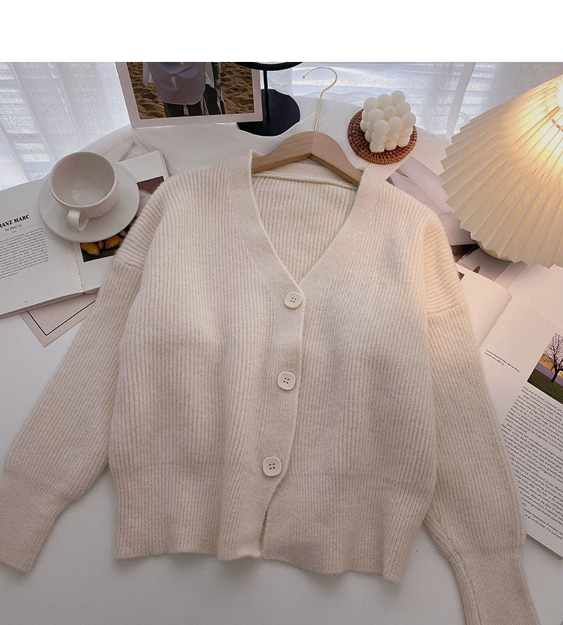 Korean style slim casual loose top fashion  5954