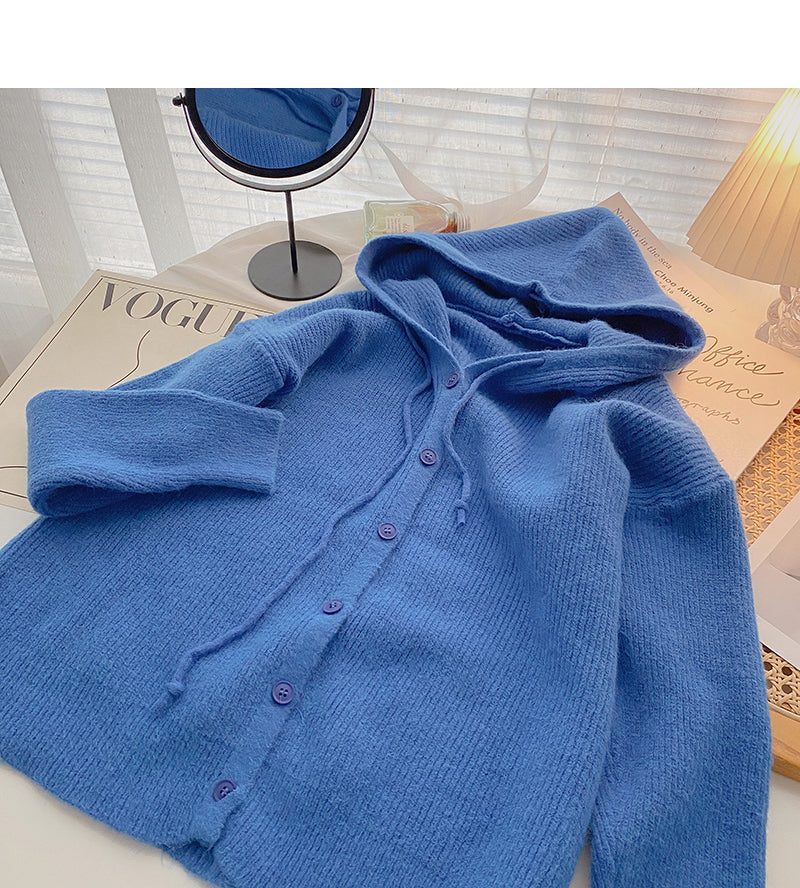 New Korean casual lazy long sleeve drawstring top  5911