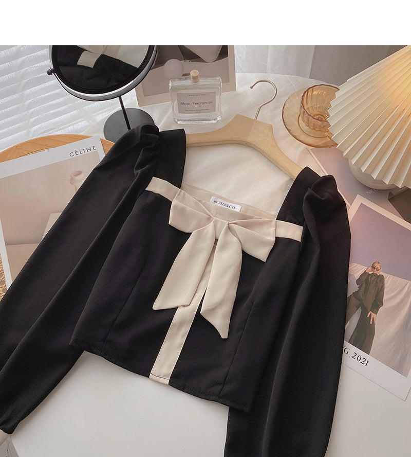 Design style shirt versatile long sleeve pullover shirt  6418