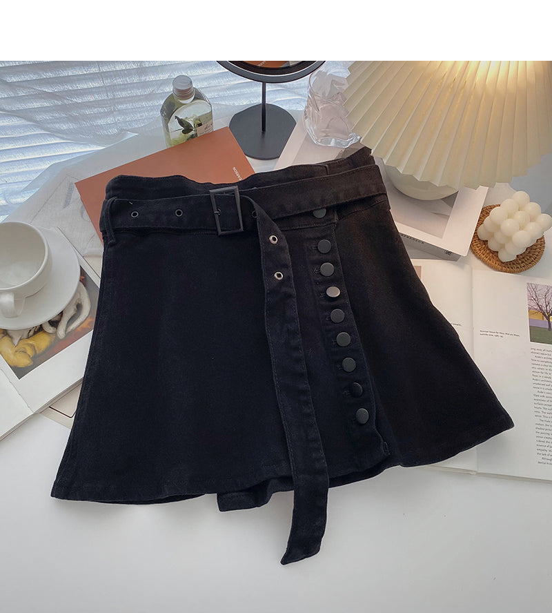 New Korean fashion small high waist skirt  5415