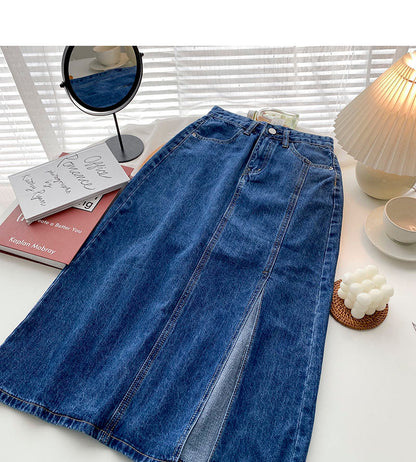 New Korean fashion port style casual A-line skirt  5711