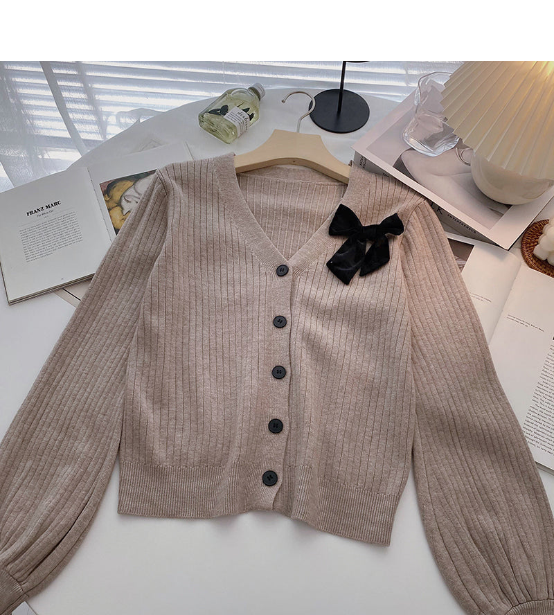 New Korean minority design bow top  6640